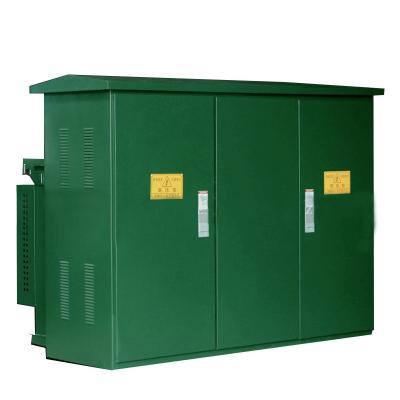 China 80KVA Dual Power Combined Transformer Substation Compact Structure 0.4KV for sale