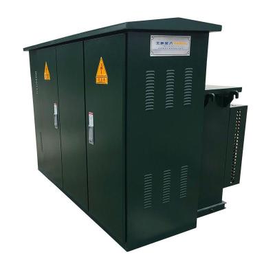 China 35KV Combined Prefab Substation Outdoor American Style 50HZ for sale