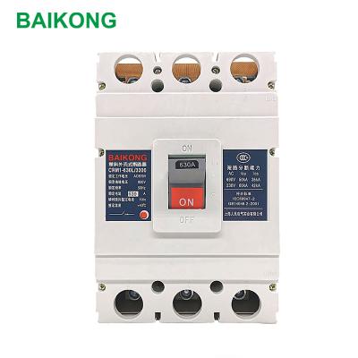China 125A 1600A Molded Case Circuit Breaker 220V Low Voltage Circuit Breaker for sale