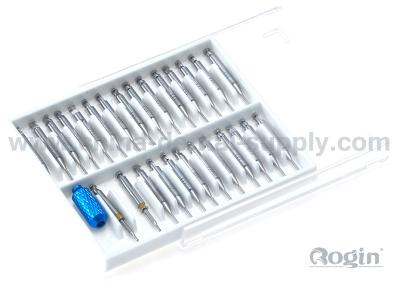 China Stainless Steel Dental Screw Post And Core , Parapulpal Retention Tooth Pin for sale
