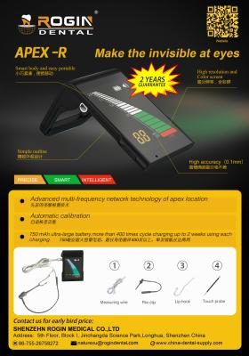 China Apex Locator APEX-R ROGIN DENTAL new product Portable Smart Precise for sale