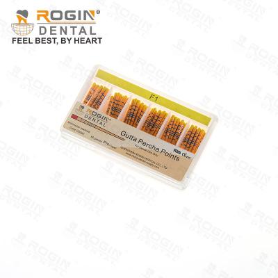 China Dental Root Canal Filling Gutta Percha Points With MM Marked for sale