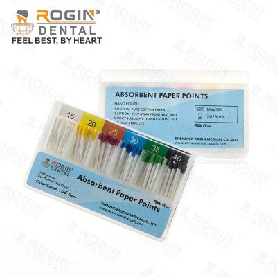 China #15 #80 Endodontic Treatment Absorbent Paper Points for sale