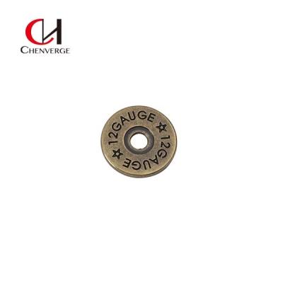 China Ultralight Anticorrosive Jeans Button Replacement Length 23mm Square Shape for sale