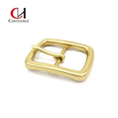 China Practical Antiwear Brass Center Bar Buckle , Erosion Resistant 1.75 Inch Belt Buckle for sale