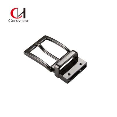 China Zinc Alloy Clamp Style Belt Buckles , Lightweight Silver Belt Buckles For Men for sale