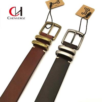 China Retro Style Female Leather Belt , Women Genuine Cowhide Leather Belt for sale