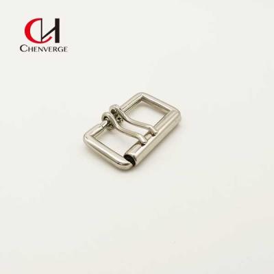 China Antiwear Rustproof 2 Prong Belt Buckle , Zinc Alloy Double Pin Belt Buckle for sale