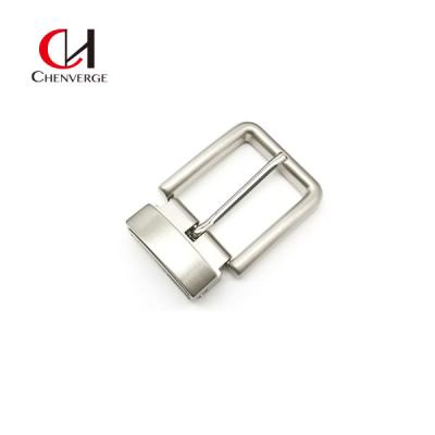 China Silver Reversible Belt Buckles For Men Business 35mm Can Change Color for sale