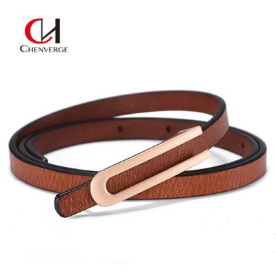 China Fashion Genuine Leather Belt Casual Small Women With Skirt Customization for sale