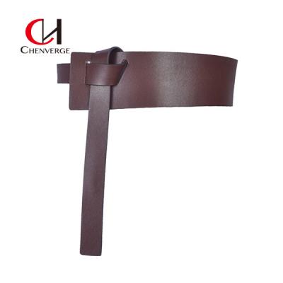 China Luxurious Ladies Leather Belt For Formal Casual Outfits NO Buckle for sale