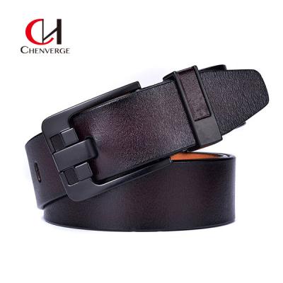 China Exquisite Business Genuine Leather Belt 115cm Length for sale