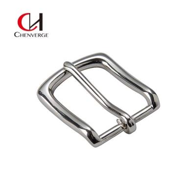China Square Smooth Silver Pin Belt Buckles Antiwear Erosion Resistant for sale