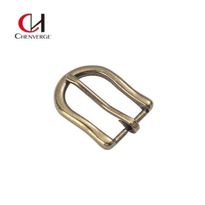 China Practical Antirust Brass Belt Buckles , Zinc Alloy Roll Pin Belt Buckle for sale