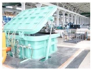 China Tratamento térmico de fornos de recozimento a gás para transformadores eléctricos CT PT de tipo seco à venda