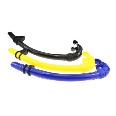 China 100% Silicone Flexible Roll Up Scuba Diving Snorkel Folding for Adult for sale