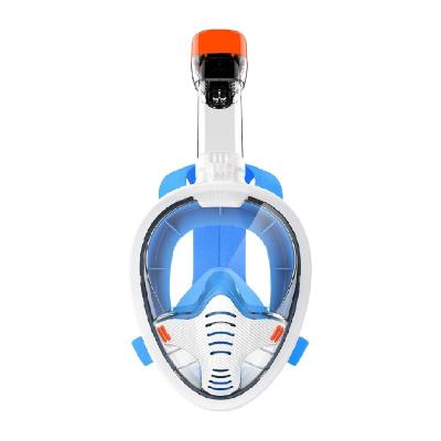 China Silicone Full Dry Snorkel Set Full Face Breathing Diving Anti Fog for sale