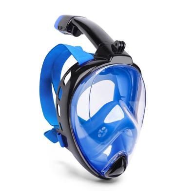 China All Dry Anti Fog Silicone Sport Full Face Goggles With Snorkel for sale