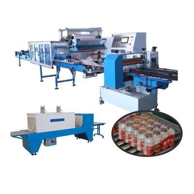 Chine Collective Bottles Packaging Machine Full Sealing Secondary Shrink Packing Machine à vendre