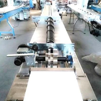 China 380V Grouping Automatic Screw Feeder Machine Collective Milk Packaging Line for sale