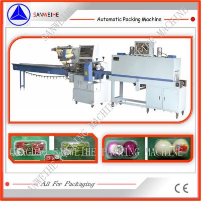 China Película de encogimiento de poliolefina termorretráctil automática de la máquina de envoltura retráctil completamente automática en venta