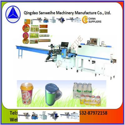 China BOPP High Speed Shrink Wrapper Shrink Wrapping Machine For Bottles for sale
