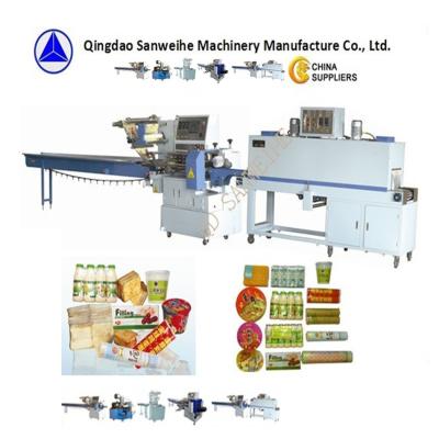 China Swd 2000 POF Full Sealing  Automatic Heat Shrink Packing Machine SWSF 590 for sale