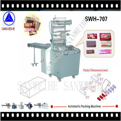 China Máquina de embalagem de biscoito pequeno CE SWH 7017 Máquina de embalagem de celofane à venda