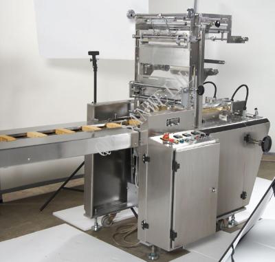 China 1.1kw Sealing Packaging Machinery Silver Grey Multi Pack Biscuit Packing Machine for sale