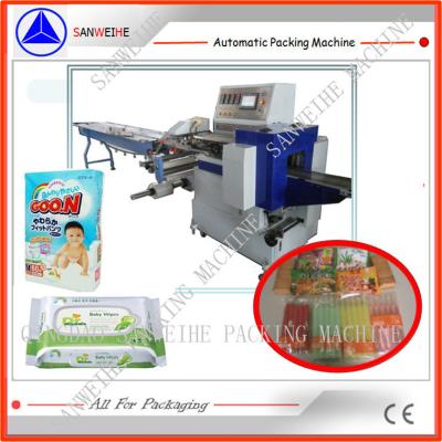Κίνα Μηχανή συσκευασίας PT Flow Wrap Box Motion 80bag/Min Μηχανή συσκευασίας κέικ προς πώληση