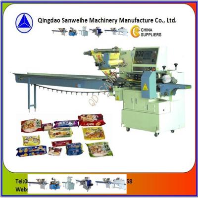 China SWSF 590  Horizontal Flow Wrap Packing Machine Popsicle Packaging Machine 4.6KW for sale