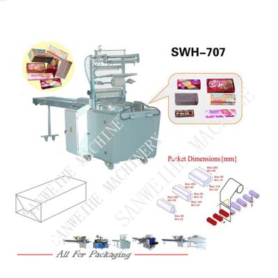 China 3 Phase  Automatic Biscuit Packing Machine SGS Fold Wrapping Machine for sale
