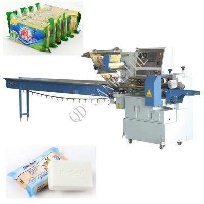 China Máquina de embalaje de envoltura de flujo OPP 2.5KW Máquina automática de embalaje en forma de almohada de panadería en venta