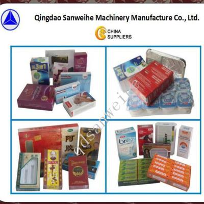 China Boek Tijdschrift Automatische Krimpverpakkingsmachine Krimpverpakking Voedseldoos Verpakking Te koop