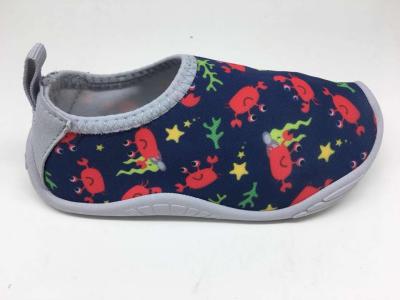China Lightweight Childrens Swimming Shoes Blue For Summer Season for sale