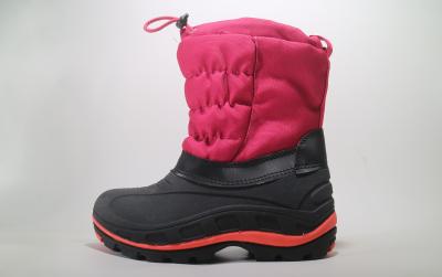 Chine Kids childrens snow shoes Warm Black Childrens Winter Boots à vendre