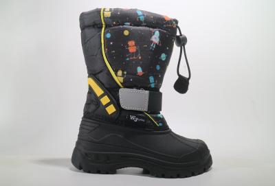 Chine Leather Warm Kids Snow Boots Winter Season infant snow boots à vendre