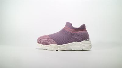 China Lightweight Breathable Flexible Running Shoes Upper Womens Knit Sneakers for sale