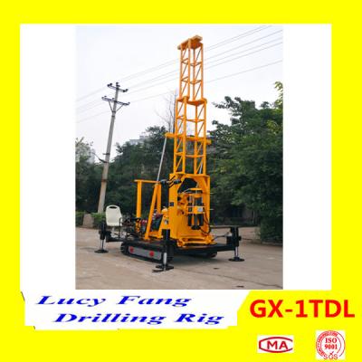 China China Made GX-1TDL Mini Crawler Mounted Soil Testing Drilling Rig With 30-150 m Depth for sale