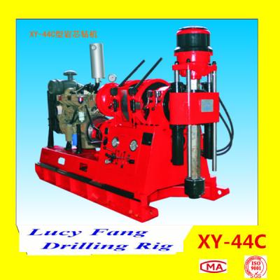 China Chinese Hot XY-44C Spindle Type Skid Mounted Diamond Core Drilling Rig With 1200 m NQ for sale