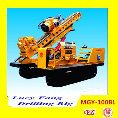 China China MGY-100BL Crawler Rock And Soil Anchor Drilling Rig With Hydraulic Chuck for sale