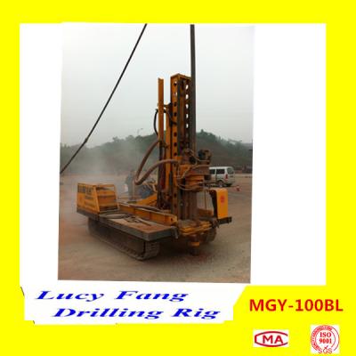 China China Multi-function MGY-100BL Crawler Hydraulic DTH Hammer Micropile Hole Drilling Rig for sale