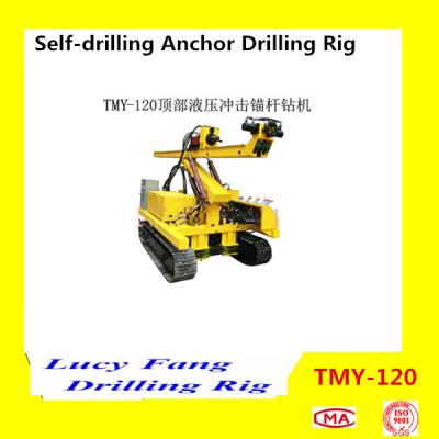 China China Hot Multi-function TMY-120 Mobile Crawler Hydraulic Percussion Anchor Drilling Rig for sale