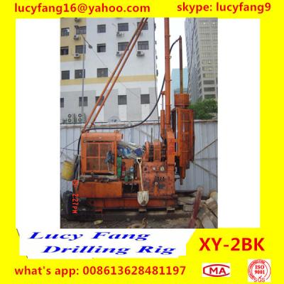 China Deuts Engine China Chongqing XY-2Bk Water Well Rotary Drilling Rig With Hydraulic Mast for sale