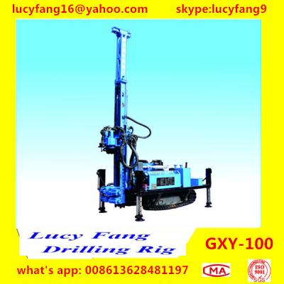 China China Cheapest Multi-function  Crawler GXY-100 Jet-grouting Drilling Rig With Triple Tube for sale