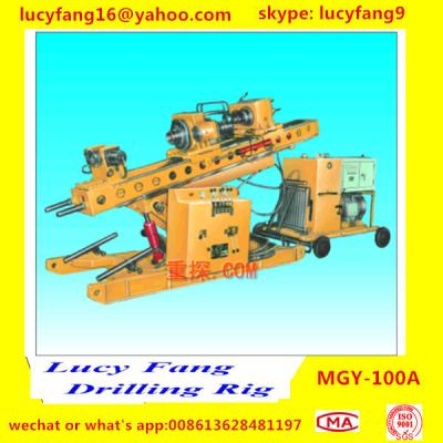 China Hot Sale MGY-100A anchor and micropile hole drilling rig with double head for sale