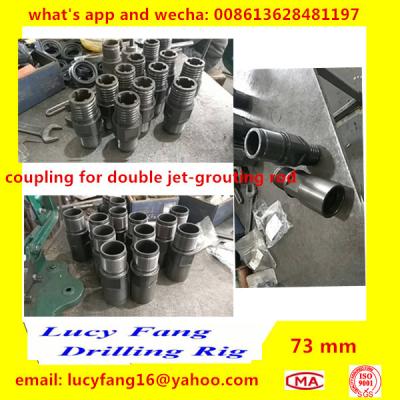 China China Hot Cheapest High Quality Triple Tube Jet-grouting Tools of couplings for jet-grouting rod for sale