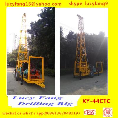China Trailer mounted Diamond Wireline Core Drilling Rig for sale