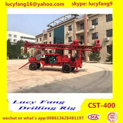 China China Hot Track Mounted Mobile  CST-200 Water well Drilling Rig For 100-200 m Depth for sale