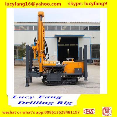 China Hydraulic truck mounted water well drilling rig. 600m crawler type Borehole water well for sale